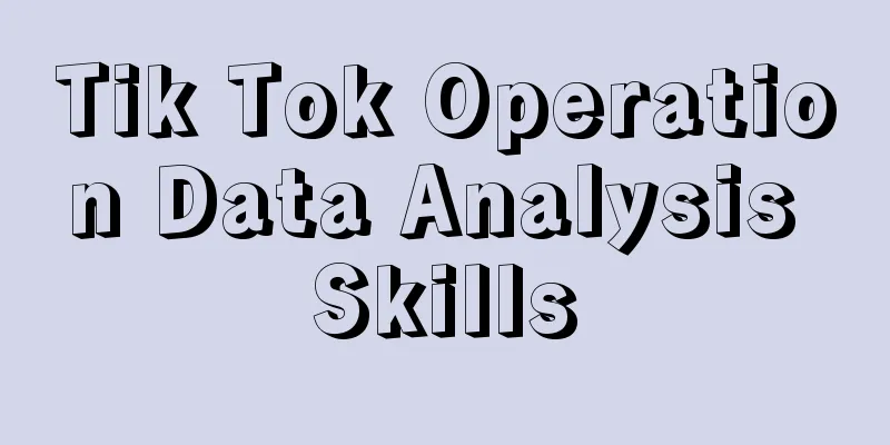 Tik Tok Operation Data Analysis Skills