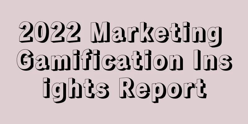 2022 Marketing Gamification Insights Report