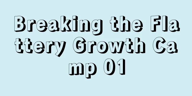 Breaking the Flattery Growth Camp 01