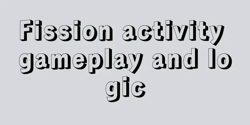 Fission activity gameplay and logic