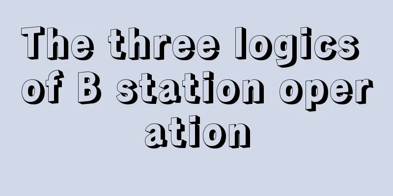 The three logics of B station operation