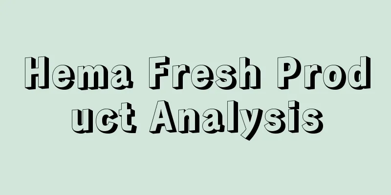 Hema Fresh Product Analysis