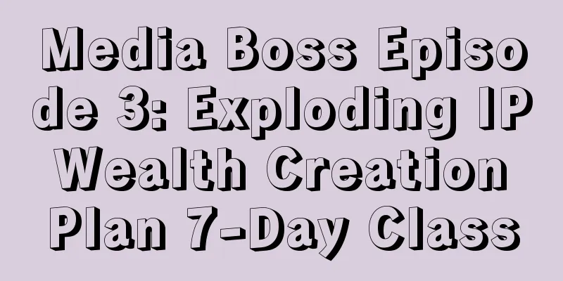 Media Boss Episode 3: Exploding IP Wealth Creation Plan 7-Day Class