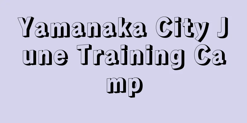 Yamanaka City June Training Camp