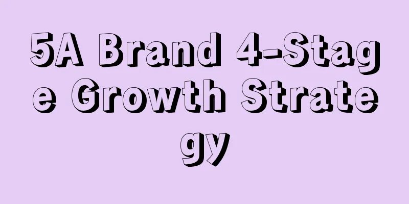 5A Brand 4-Stage Growth Strategy