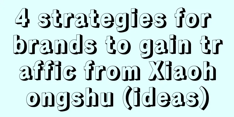 4 strategies for brands to gain traffic from Xiaohongshu (ideas)