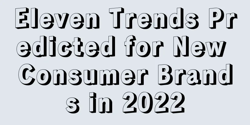 Eleven Trends Predicted for New Consumer Brands in 2022