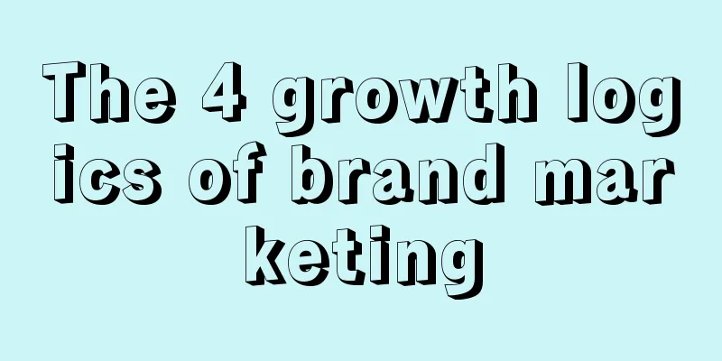 The 4 growth logics of brand marketing