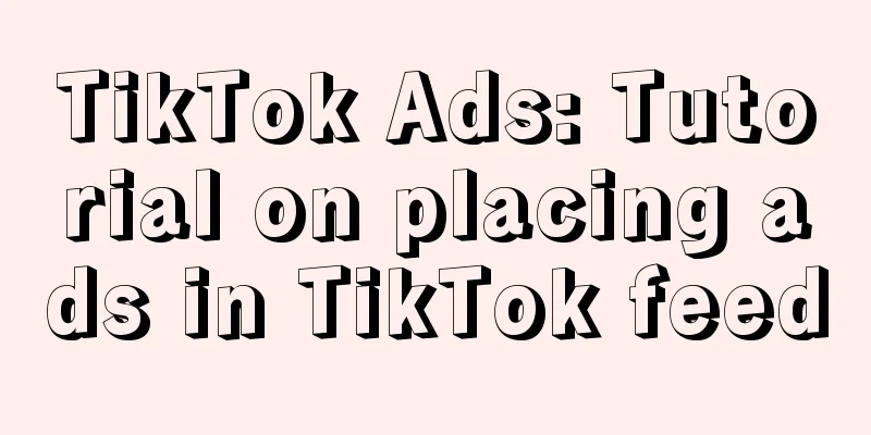 TikTok Ads: Tutorial on placing ads in TikTok feed