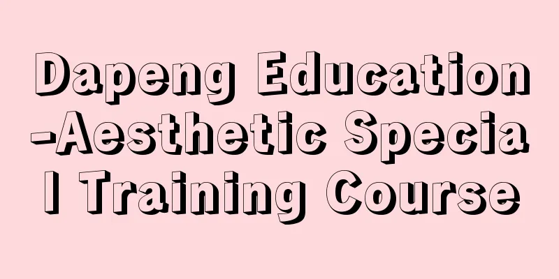 Dapeng Education-Aesthetic Special Training Course