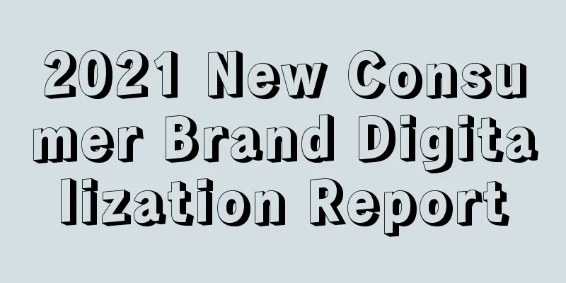 2021 New Consumer Brand Digitalization Report