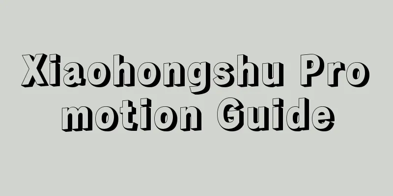 Xiaohongshu Promotion Guide