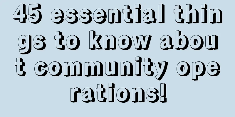 45 essential things to know about community operations!