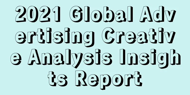 2021 Global Advertising Creative Analysis Insights Report