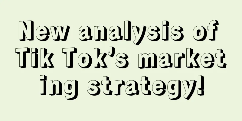 New analysis of Tik Tok’s marketing strategy!