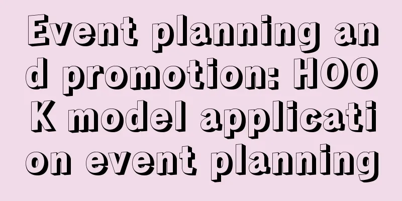 Event planning and promotion: HOOK model application event planning