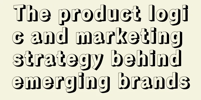 The product logic and marketing strategy behind emerging brands