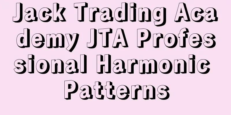 Jack Trading Academy JTA Professional Harmonic Patterns