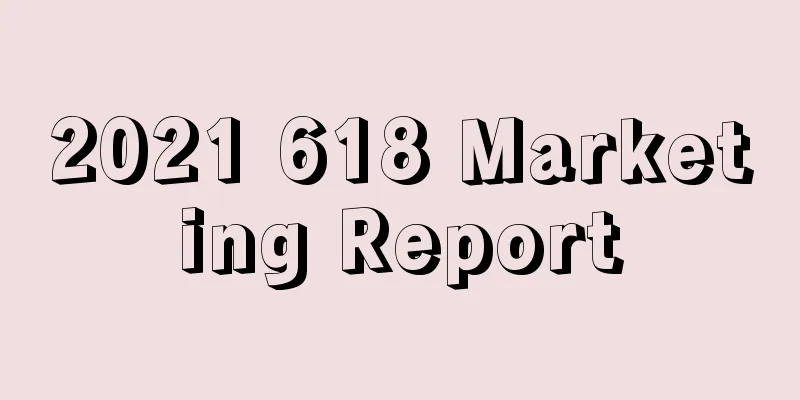 2021 618 Marketing Report