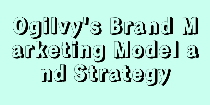 Ogilvy's Brand Marketing Model and Strategy