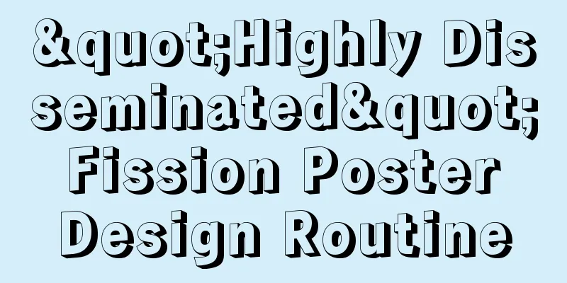 "Highly Disseminated" Fission Poster Design Routine