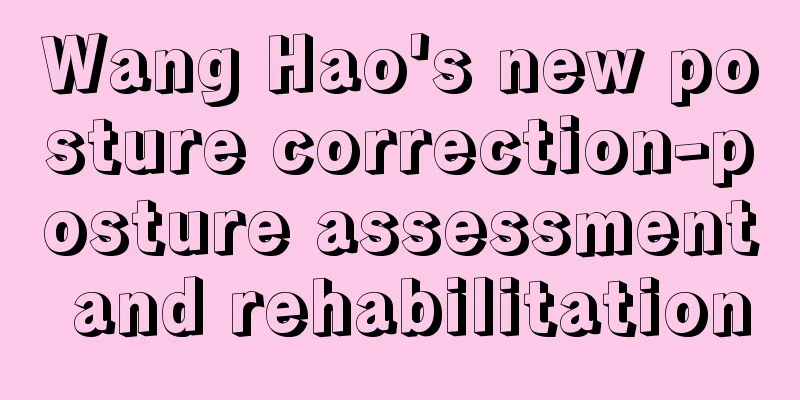 Wang Hao's new posture correction-posture assessment and rehabilitation