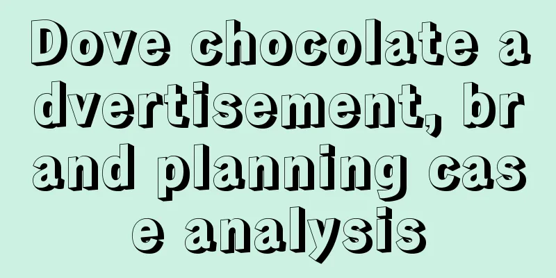 Dove chocolate advertisement, brand planning case analysis