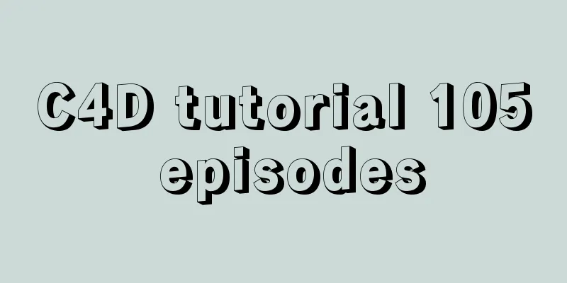 C4D tutorial 105 episodes