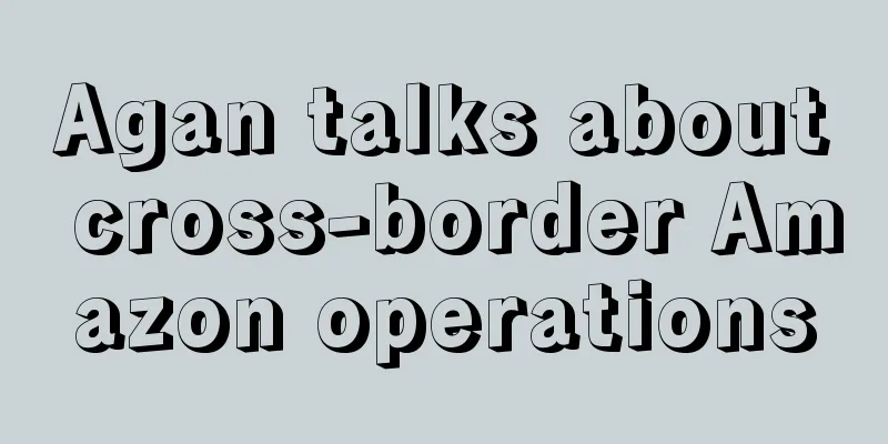 Agan talks about cross-border Amazon operations