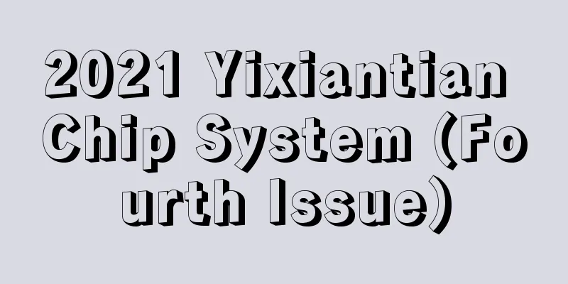 2021 Yixiantian Chip System (Fourth Issue)