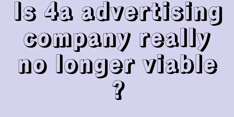 Is 4a advertising company really no longer viable?