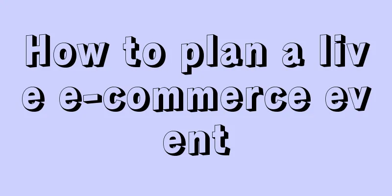 How to plan a live e-commerce event