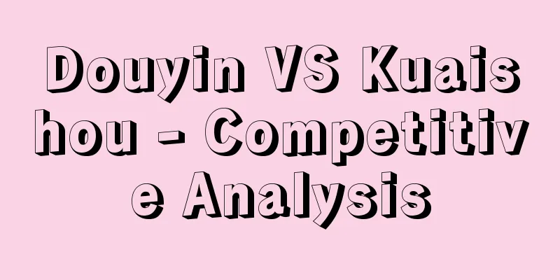 Douyin VS Kuaishou - Competitive Analysis