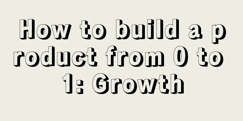 How to build a product from 0 to 1: Growth