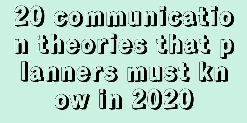 20 communication theories that planners must know in 2020