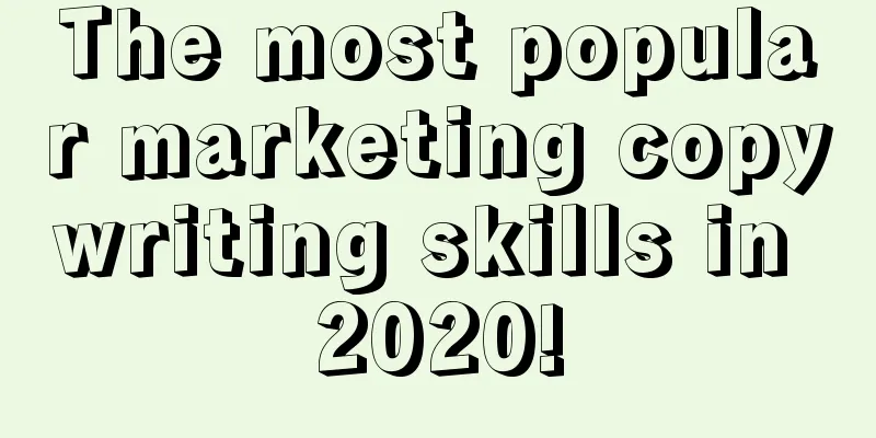 The most popular marketing copywriting skills in 2020!