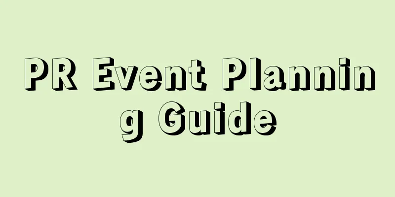 PR Event Planning Guide