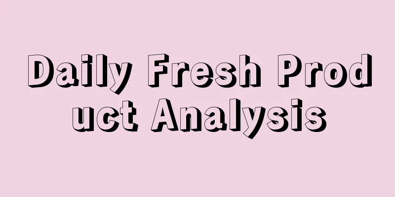 Daily Fresh Product Analysis