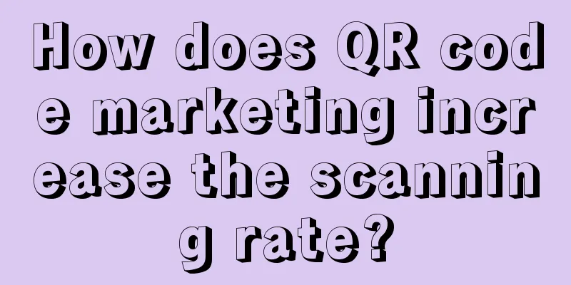 How does QR code marketing increase the scanning rate?