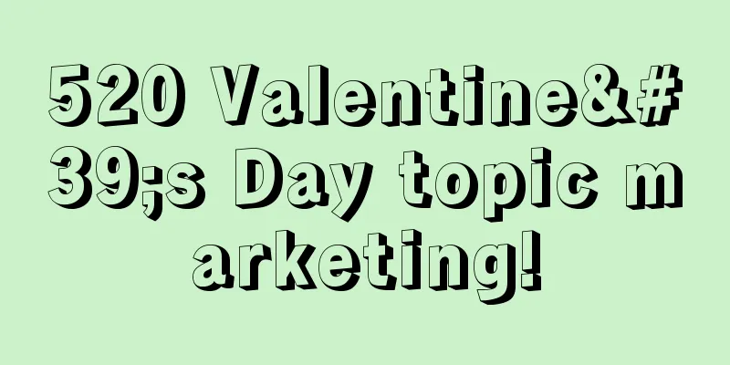 520 Valentine's Day topic marketing!