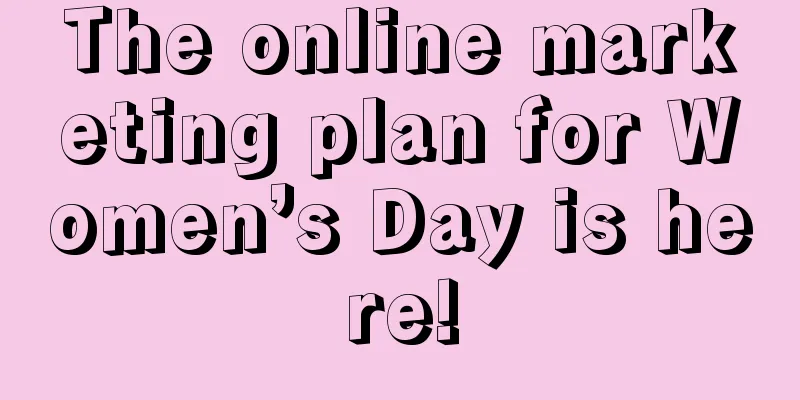 The online marketing plan for Women’s Day is here!