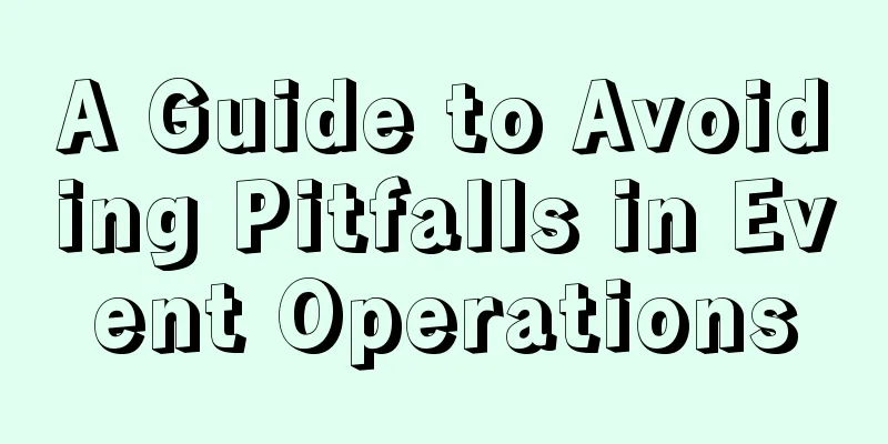 A Guide to Avoiding Pitfalls in Event Operations