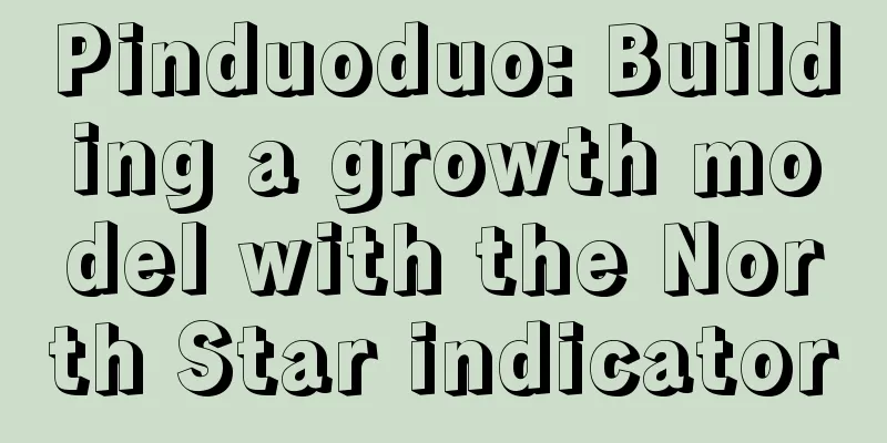 Pinduoduo: Building a growth model with the North Star indicator