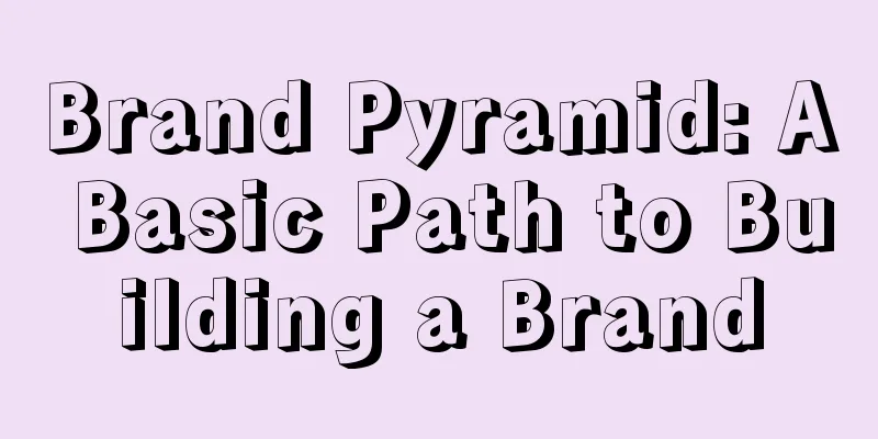 Brand Pyramid: A Basic Path to Building a Brand