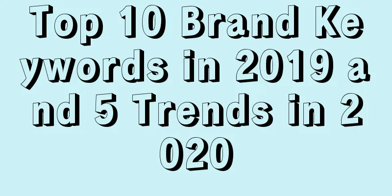 Top 10 Brand Keywords in 2019 and 5 Trends in 2020