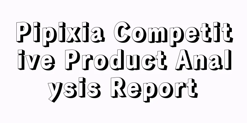 Pipixia Competitive Product Analysis Report