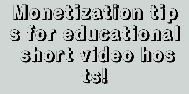 Monetization tips for educational short video hosts!