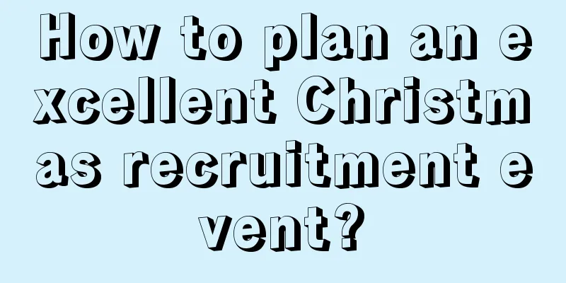 How to plan an excellent Christmas recruitment event?