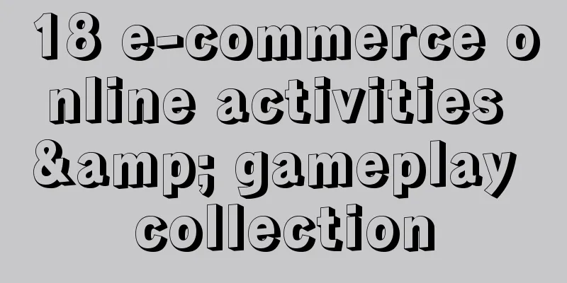 18 e-commerce online activities & gameplay collection