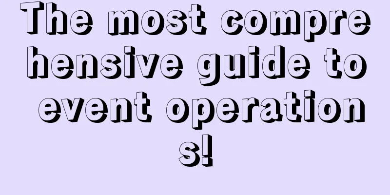 The most comprehensive guide to event operations!